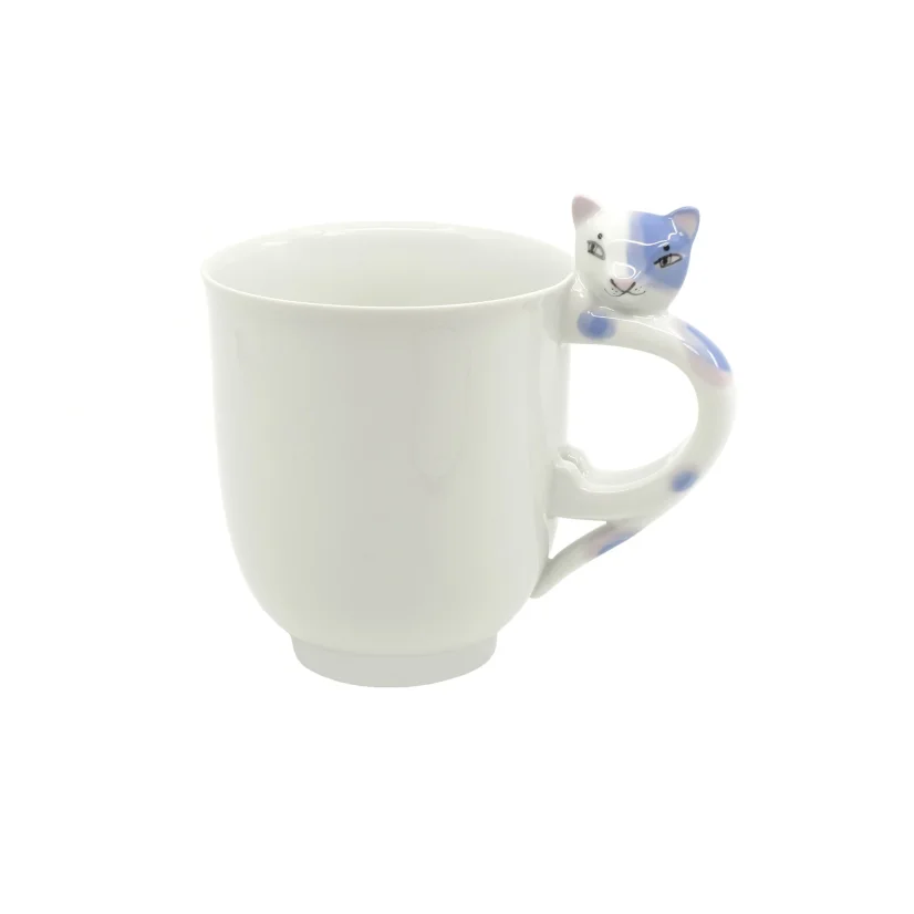 Kitten Blue+Pink Mug