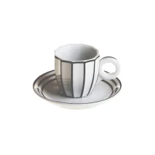 Porcelánový šálek na kávu s podšálkem espresso Šárka
