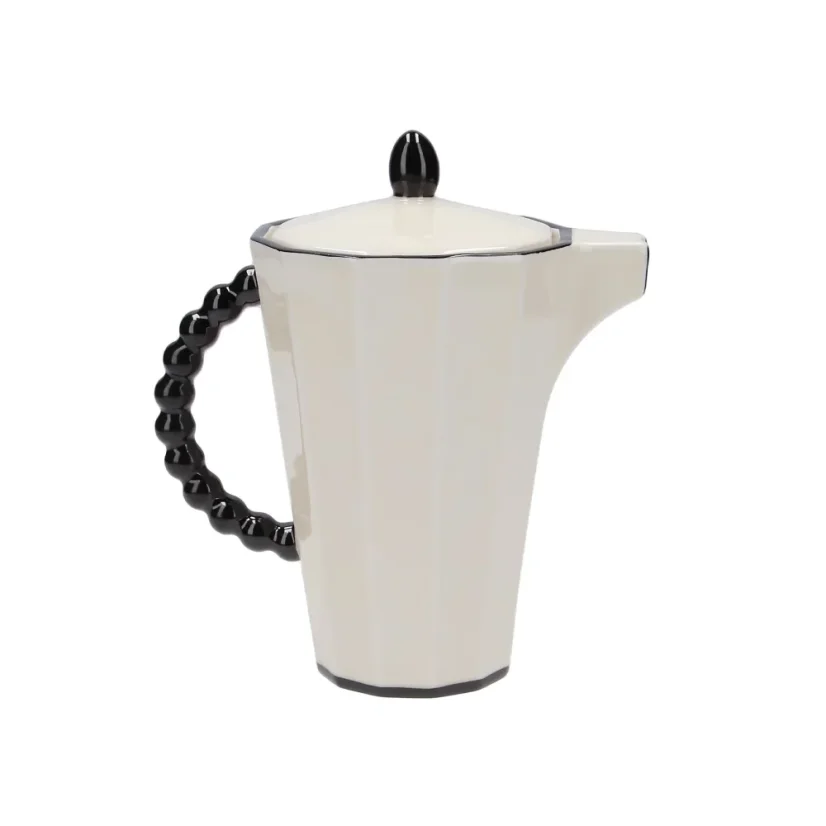 Pot medium black line