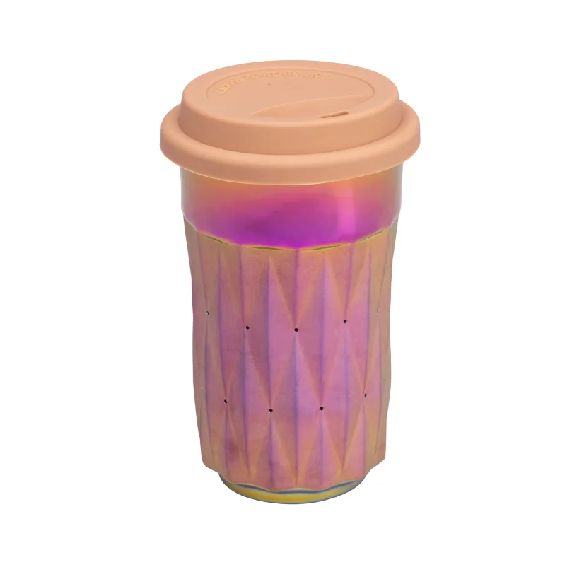 Thermo cup Diamond Titanum Pink
