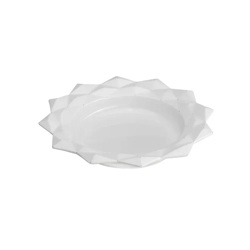 Porcelain Plate Diamond deep