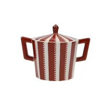 Sugar bowl red