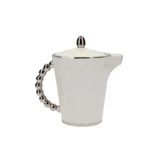 Pot small silver line