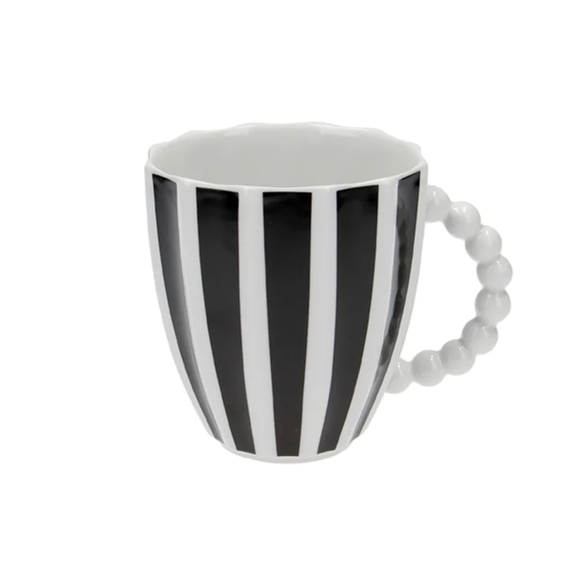 Mug Retro Z black stripe