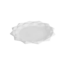 Porcelain Plate Diamond flat