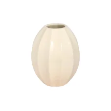 Vase convex small white
