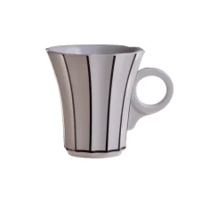 Porcelánový Hrnek Šárka T černé linky