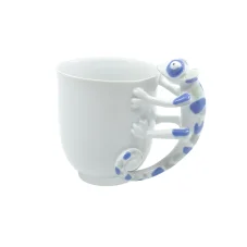 Chameleon Blue and Gray Mug