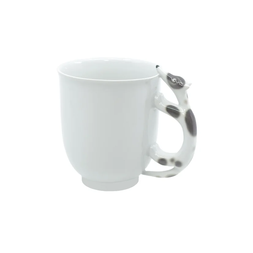 Porcelánový hrnek Pejsek hnědý