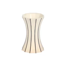 Vase concave small black line