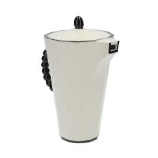 Konvice velká černá linka 700 ml