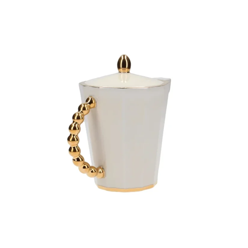 Pot small golden line