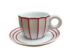 Porcelánový hrnek Šárka M- cervená