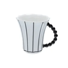 Mug Retro T black lines