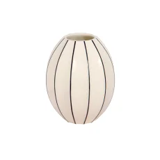 Vase convex small black line