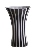 Vase T Stripe black
