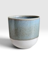 Porcelain cup, blue