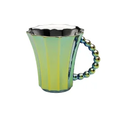 Porcelánový hrnek Retro T Žlutý Titan Porcelánový hrnek Retro T Žlutý Titan
