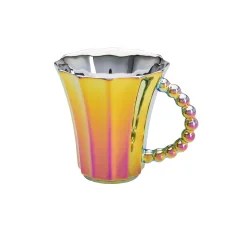 Porcelánový hrnek Retro T Fialový Titan Porcelánový hrnek Retro T Fialový Titan
