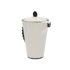 Pot medium black line