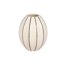 Vase convex small black line