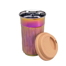 Thermo cup Diamond Titanum Pink