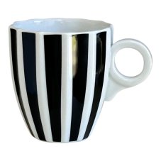 Porcelánový Hrnek Šárka Z černý pruh 400ml