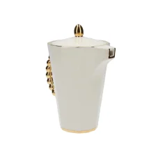 Pot medium golden line