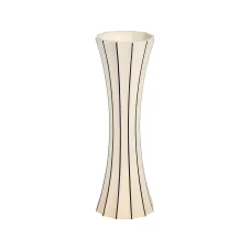 Vase concave medium black line