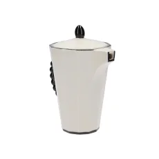 Pot medium black line